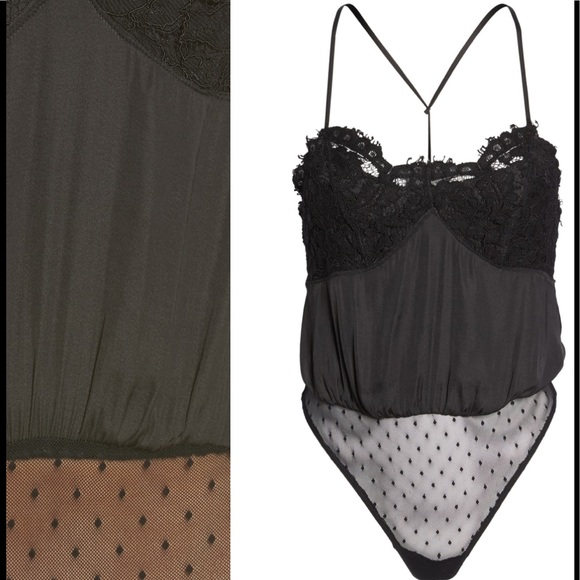 Free People Sweetie Pie Bodysuit Women's Jumpsuit - Picture 7 of 8